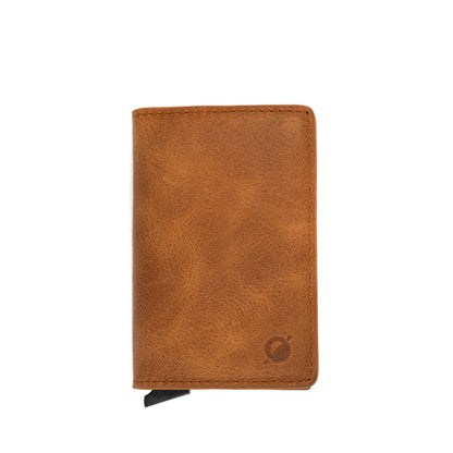 Slide Wallet - Camel Brown