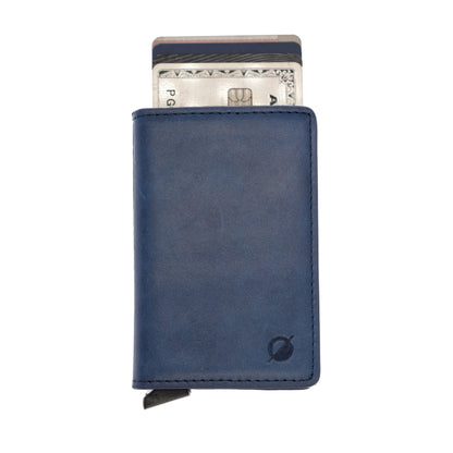 Slide Wallet - Navy Blue